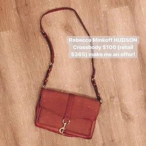 Rebecca Minkoff Hudson crossbody bag suede